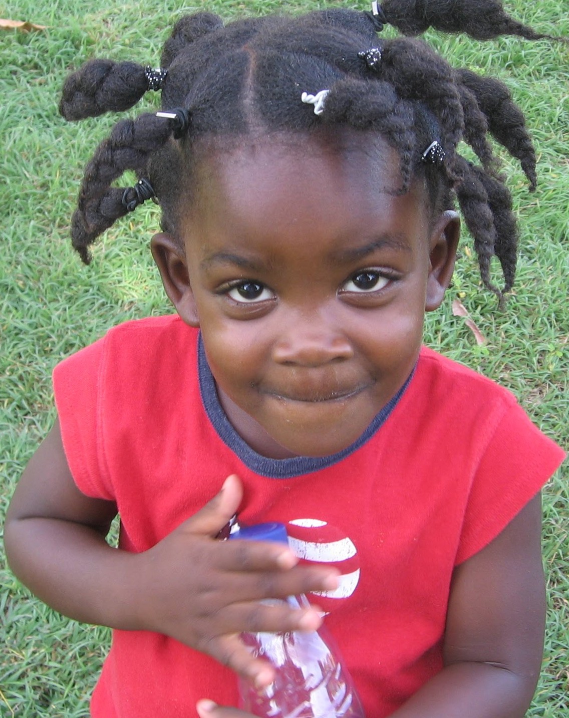 Kiddo in Red Shirt